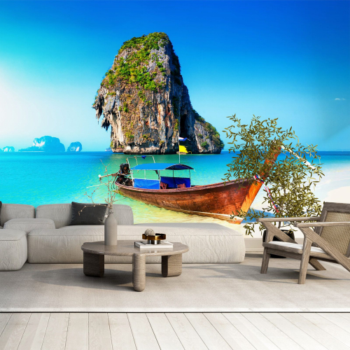 Papier peint panoramique - Bateau Thaïlande