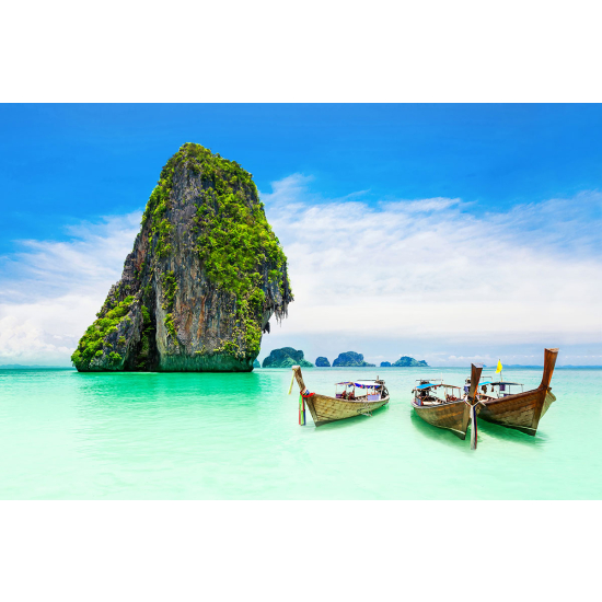 Papier peint panoramique - Bateaux Thaïlande