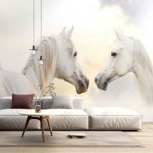 Papier peint panoramique - Chevaux