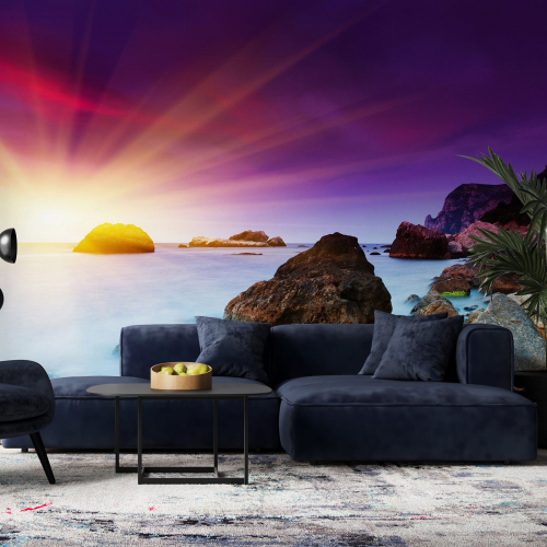 Papier peint panoramique - Couché de soleil