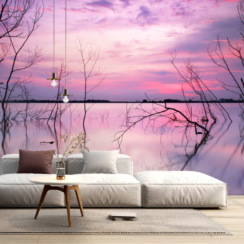 Papier peint panoramique - Couché de soleil