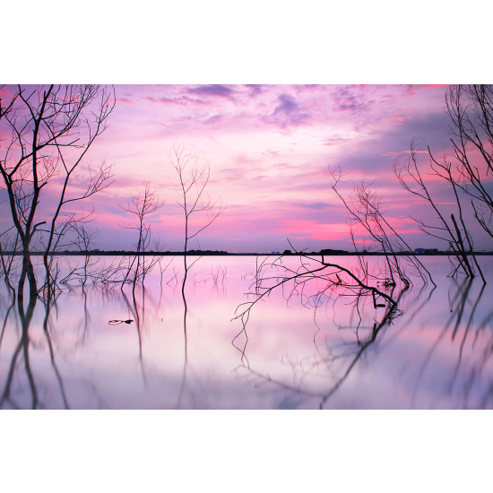 Papier peint panoramique - Couché de soleil