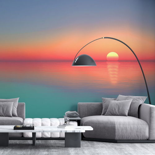 Papier peint panoramique - Couché de soleil
