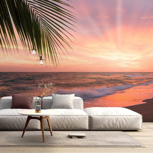 Papier peint panoramique - Couché de soleil