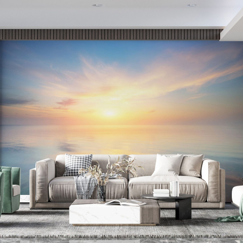 Papier peint panoramique - Couché de soleil