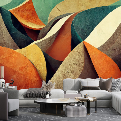 Papier peint panoramique - Design 3D