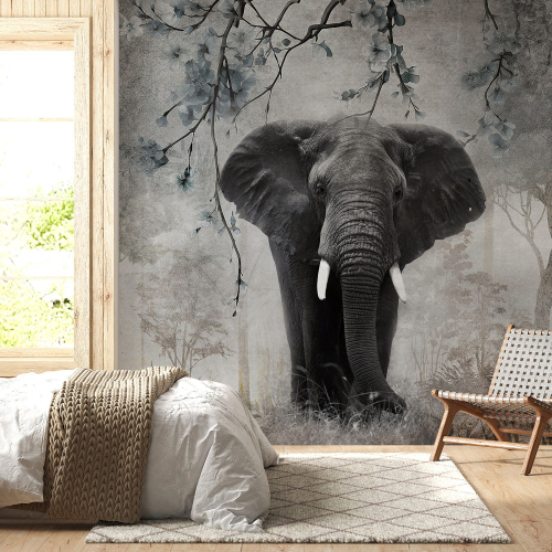 Papier peint panoramique - Éléphant