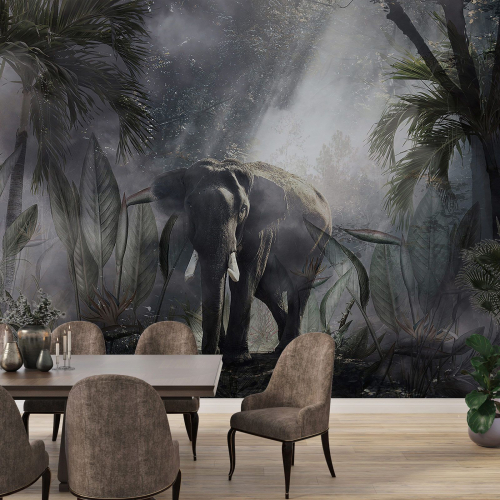 Papier peint panoramique - Éléphant