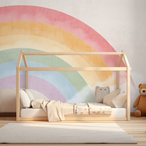 Papier peint panoramique Enfants - Arc-en-ciel