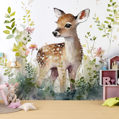 Papier peint panoramique Enfants - Biche