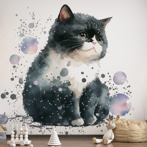 Papier peint panoramique Enfants - Chat