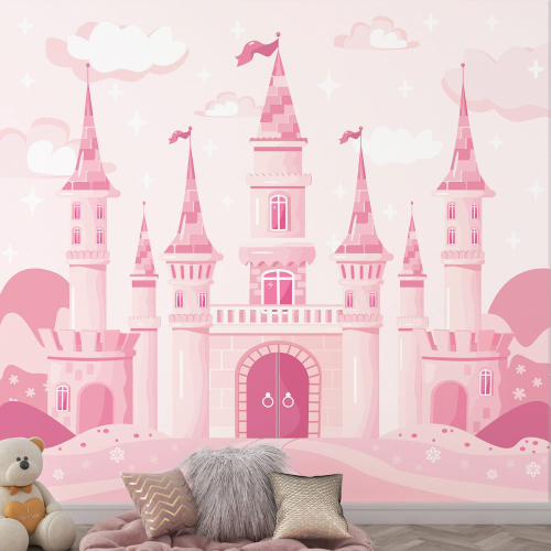 Papier peint panoramique Enfants - Château