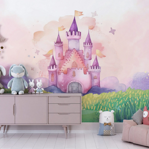 Papier peint panoramique Enfants - Château