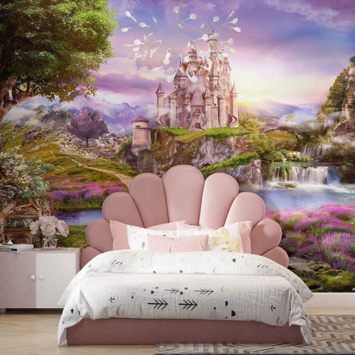 Papier peint panoramique Enfants - Château Enchanté