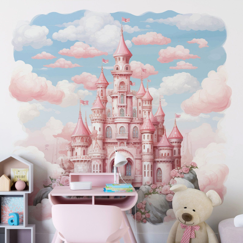 Papier peint panoramique Enfants - Château Enchanté