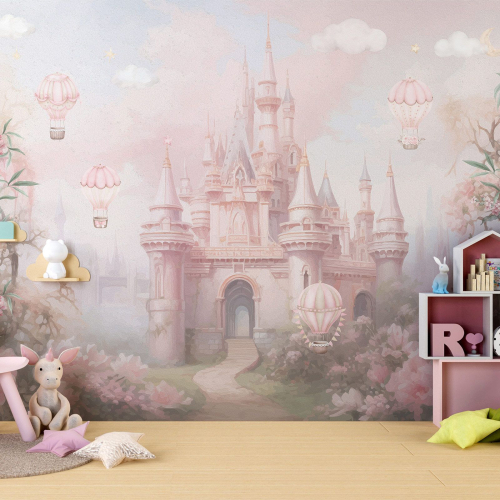 Papier peint panoramique Enfants - Château Enchanté