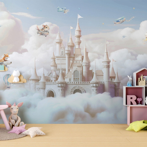 Papier peint panoramique Enfants - Château Enchanté