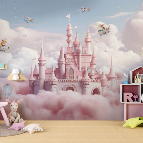 Papier peint panoramique Enfants - Château Enchanté