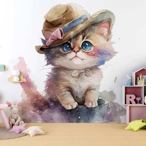Papier peint panoramique Enfants - Chaton
