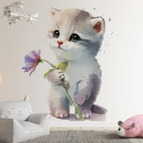 Papier peint panoramique Enfants - Chaton