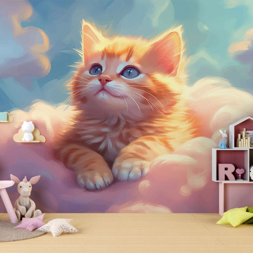 Papier peint panoramique Enfants - Chaton