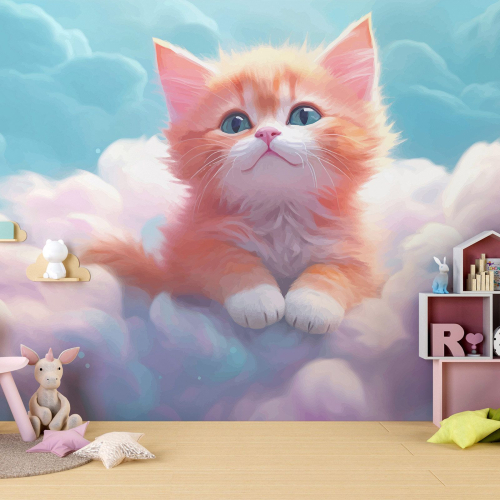 Papier peint panoramique Enfants - Chaton