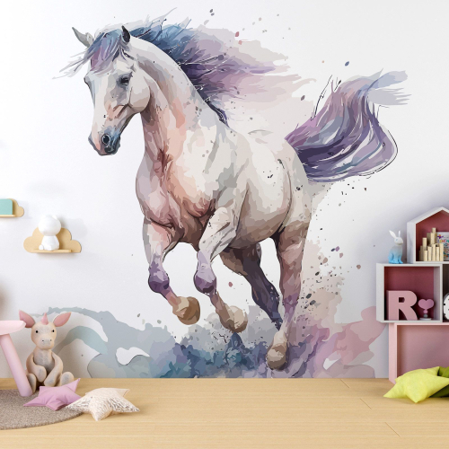 Papier peint panoramique Enfants - Cheval