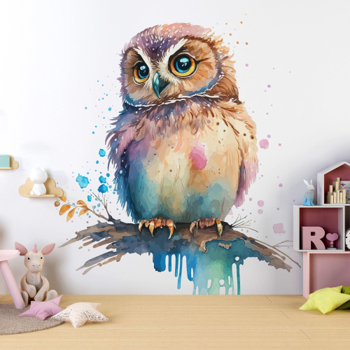 Papier peint panoramique Enfants - Chouette