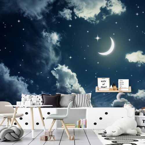 Papier peint panoramique Enfants - Ciel nocturne