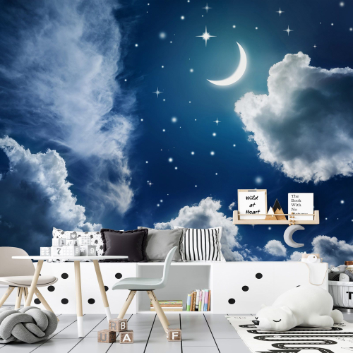 Papier peint panoramique Enfants - Ciel nocturne