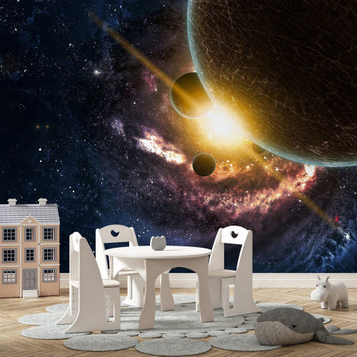 Papier peint panoramique Enfants - Espace