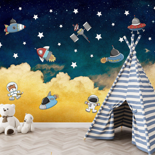 Papier peint panoramique Enfants - Espace