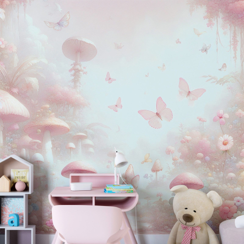 Papier peint panoramique Enfants - Féerique