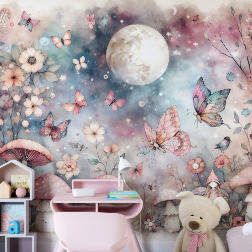 Papier peint panoramique Enfants - Féerique