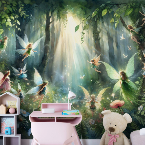 Papier peint panoramique Enfants - Féerique