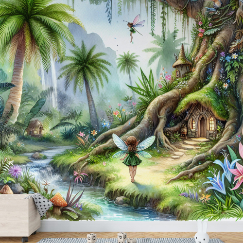 Papier peint panoramique Enfants - Féerique