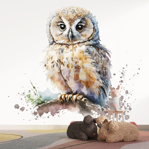 Papier peint panoramique Enfants - Hibou