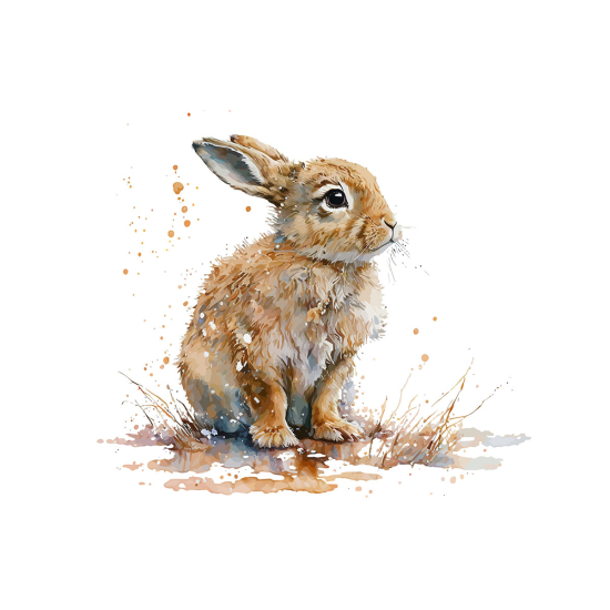 Papier peint panoramique Enfants - Lapin