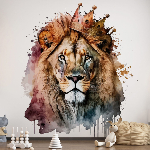 Papier peint panoramique Enfants - Lion