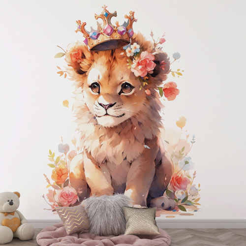 Papier peint panoramique Enfants - Lionceau