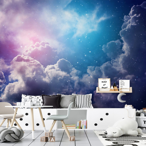 Papier peint panoramique Enfants - Nuages