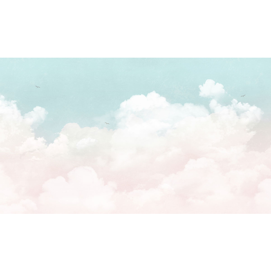 Papier peint panoramique Enfants - Nuages