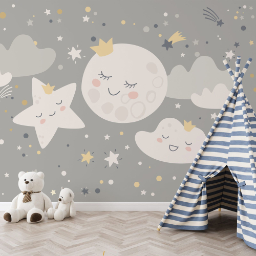 Papier peint panoramique Enfants - Nuit