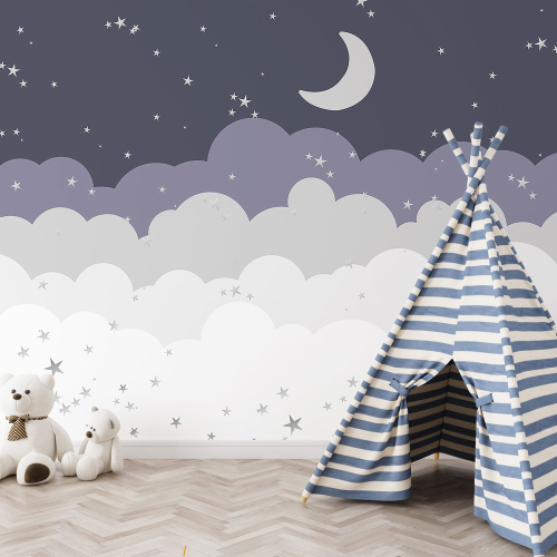 Papier peint panoramique Enfants - Nuit