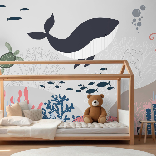 Papier peint panoramique Enfants - Océan