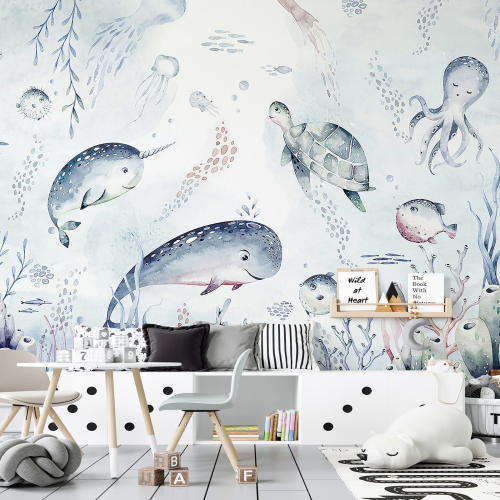 Papier peint panoramique Enfants - Océan