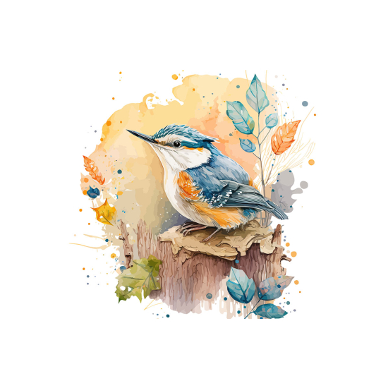 Papier peint panoramique Enfants - Oiseau