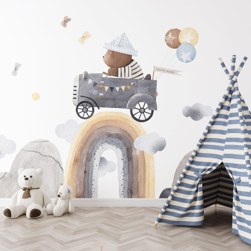 Papier peint panoramique Enfants - Ourson