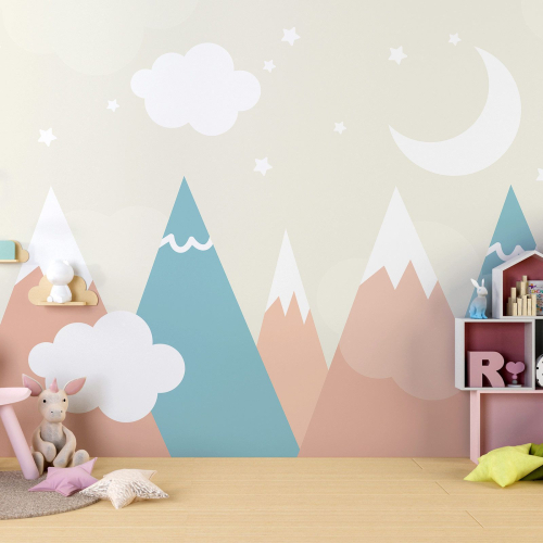 Papier peint panoramique Enfants - Paysage