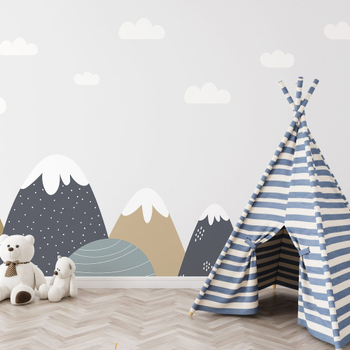 Papier peint panoramique Enfants - Paysage